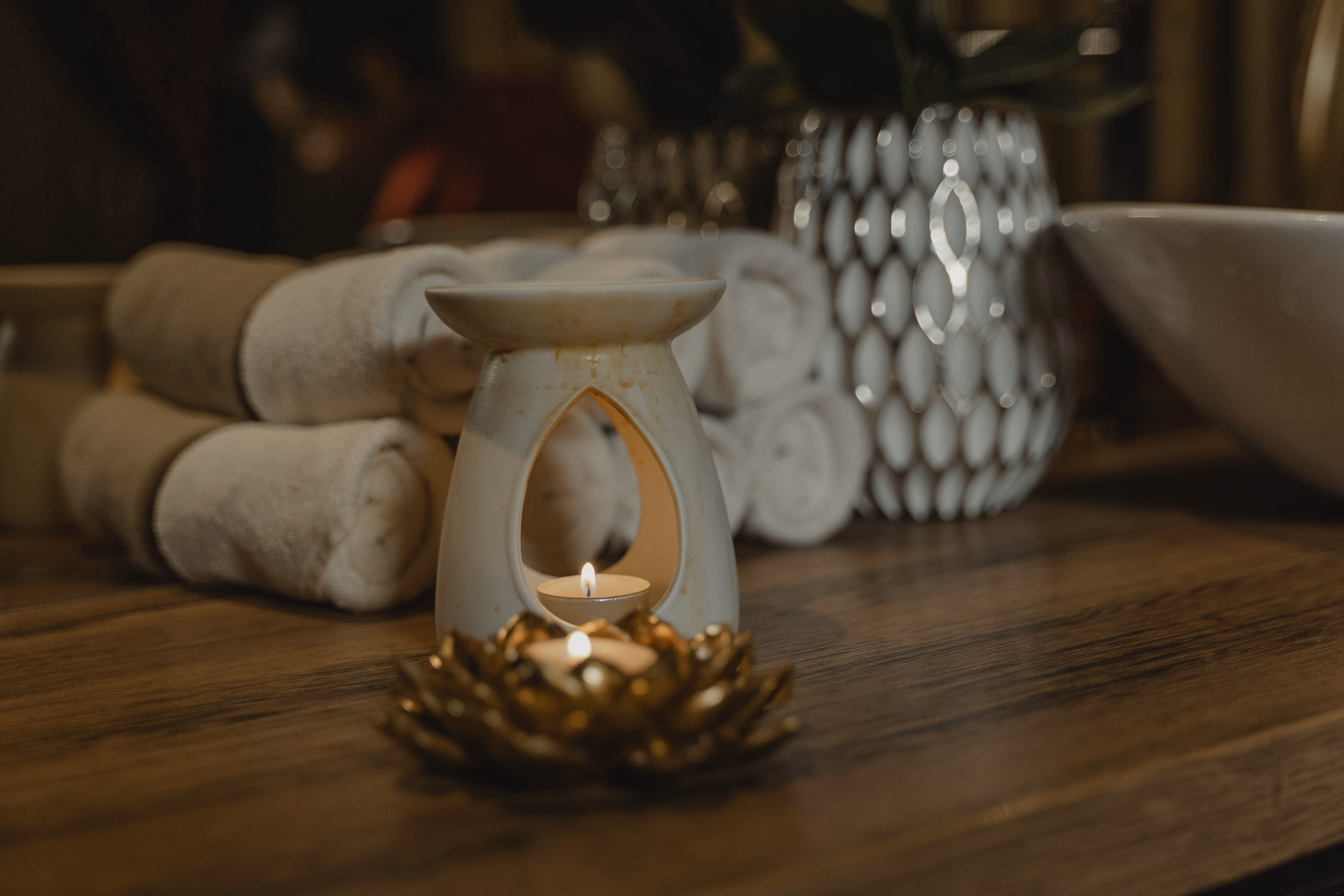 Không gian spa ấm cúng